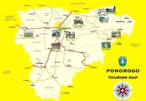 Peta Ponorogo
